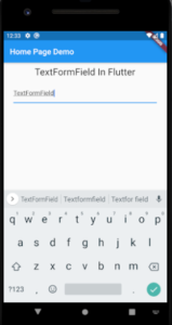 Textformfield Flutter Examples Handling User Input In Flutter